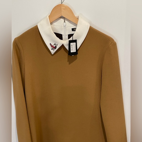 Maje Ragone Dress 2 $395 NEW NWT 4 6 - Picture 4 of 7